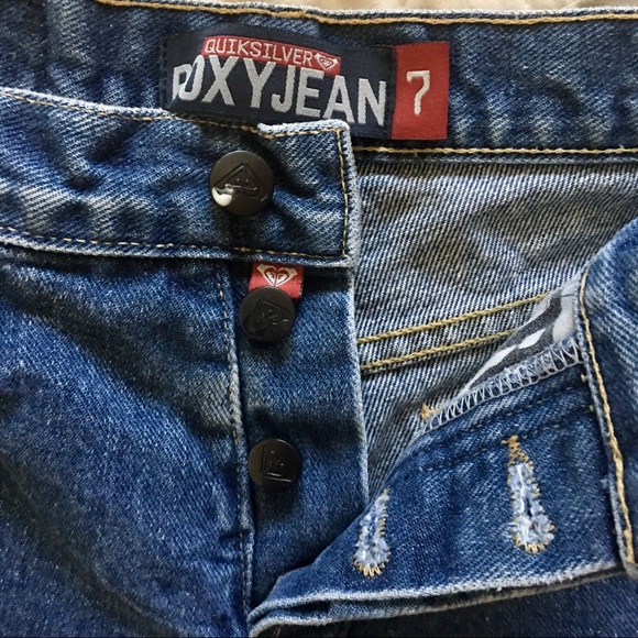 Vintage Roxy/Quicksilver Jean shorts - Picture 3 of 5